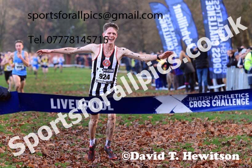 Junior Men (Under-20s), 2023 British Athletics Cross Challenge, Sefton Park, Liverpool. Photo: David T. Hewitson/Sports for All Pics